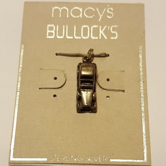 Sterling silver roadster car charm - Picture 2 of 4